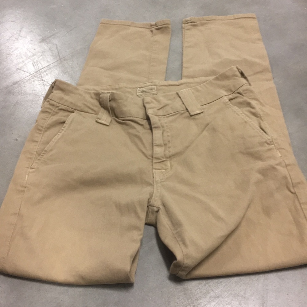 HUDSON sz 27 jeans khaki tan skinny